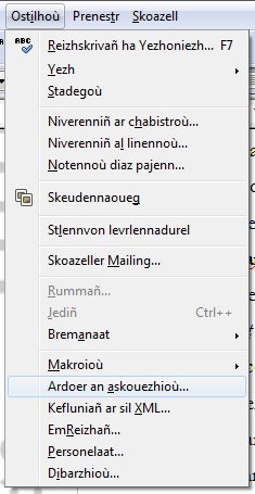 Installer une extension LibreOffice